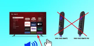 Kuinka hallita TCL Roku TVäänenvoimakkuutta ilman kaukosäädintä