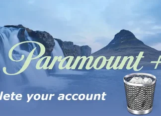 Paramount Plus -tilin poistaminen