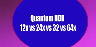 Quantum HDRselitys: Quantum HDR 12x vs. 24x, 32x ja 64x